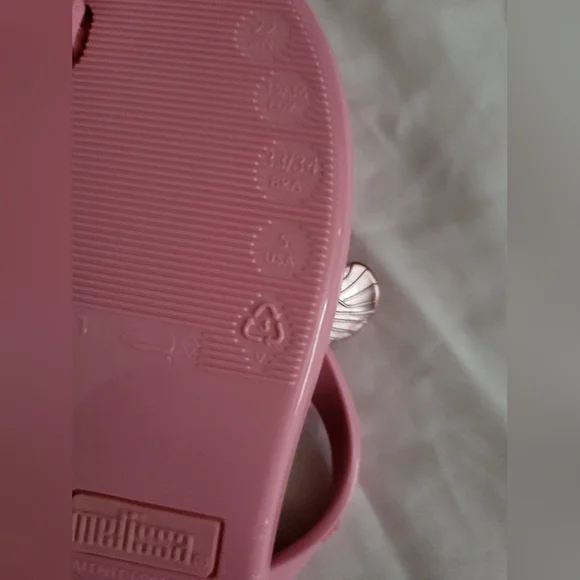 Melissa Pink Butterfly Sandals* - Picture 3 of 3